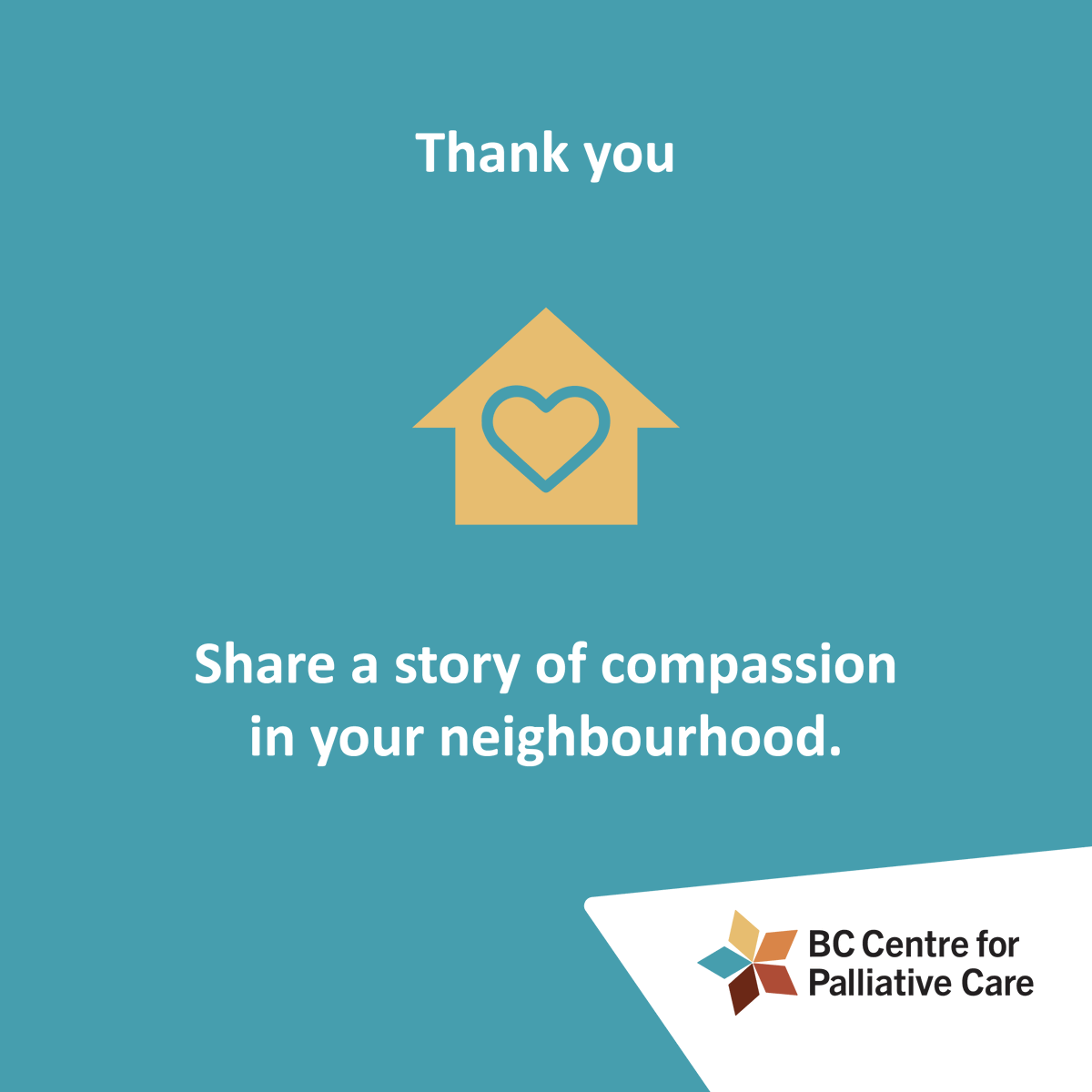 BCC4PC's tweet photo. The theme of World Compassionate Communities Day 2024 is Neighbourhoods.

To date, over 120 compassionate community initiatives across the province have been sponsored and supported by BC Centre for Palliative Care.

#WorldCompassionateCommunitiesDay #CompassionateCommunities https://t.co/ljJFE6W6Bz