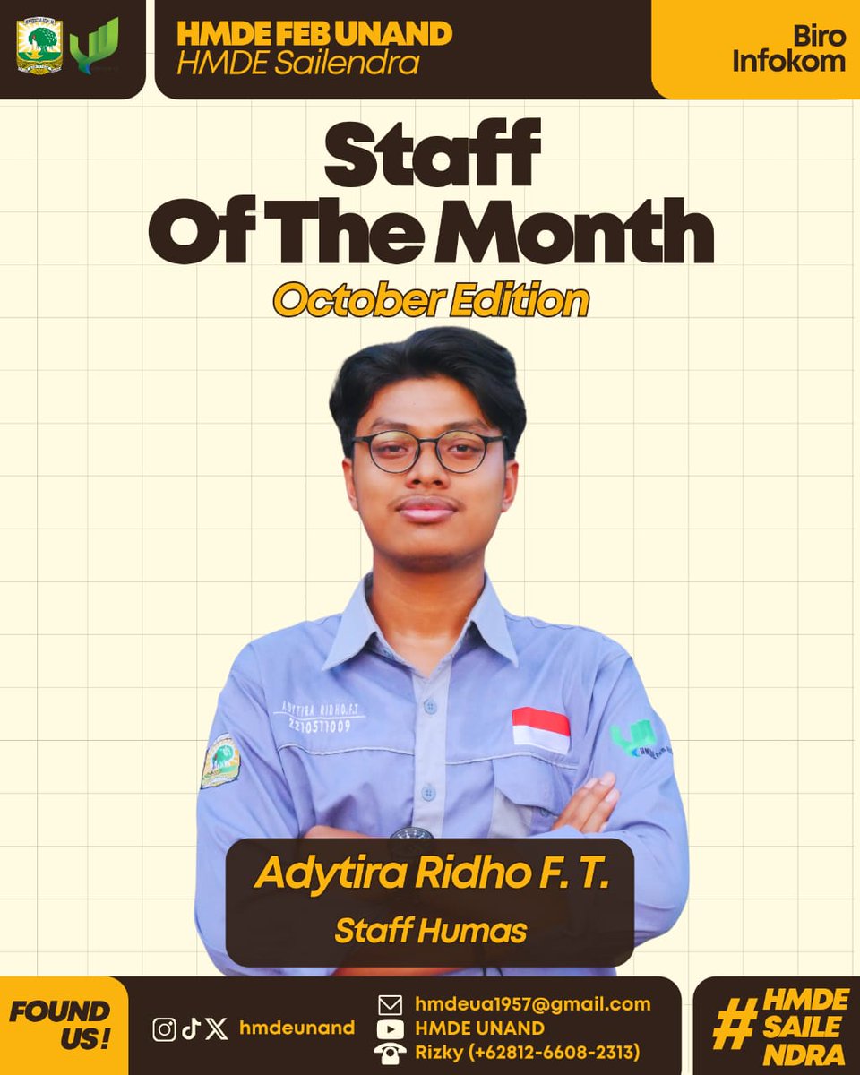 [STAFF OF THE MONTH OCTOBER EDITION]