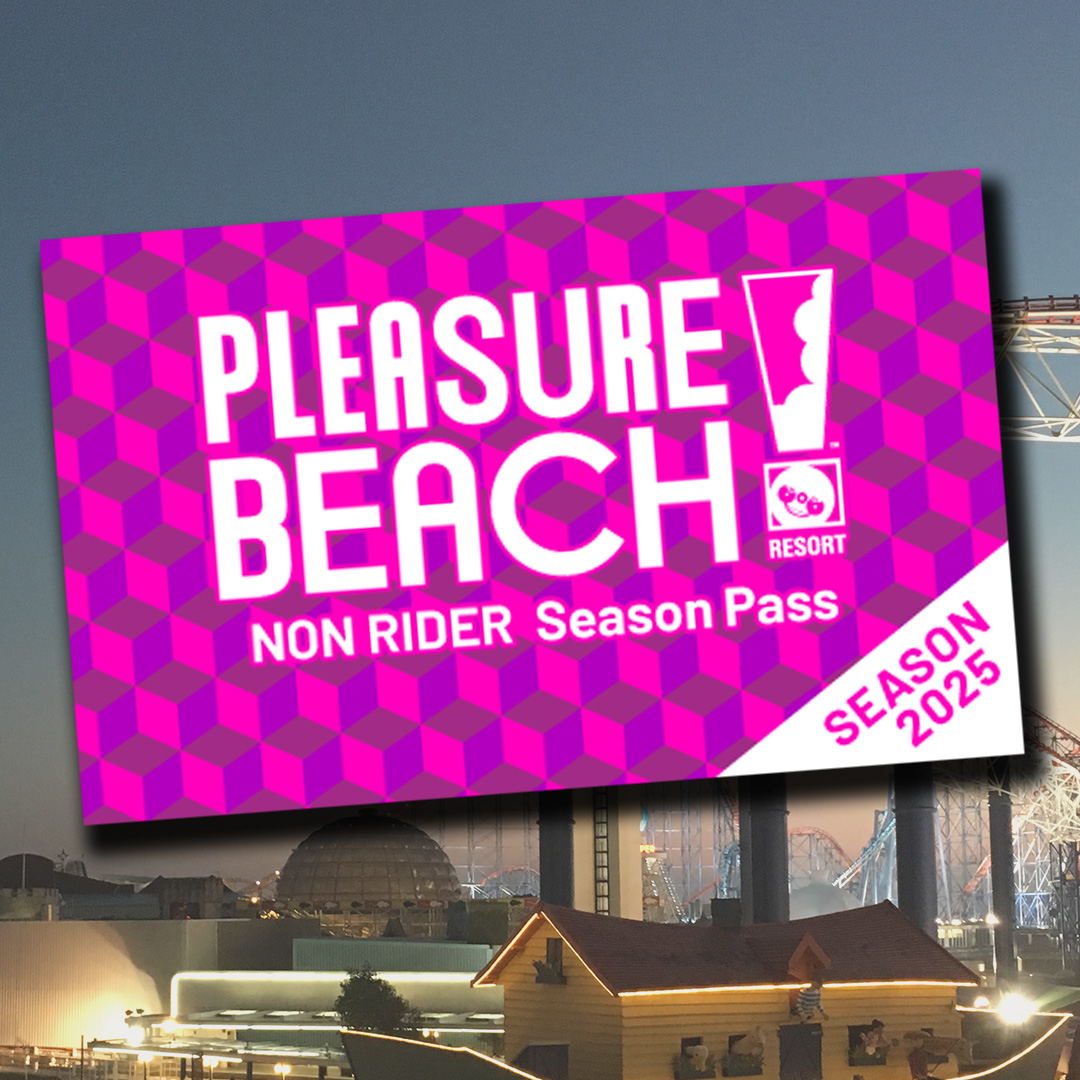 📣BUDGET BUSTER OFFER📣 

For £50, you can enjoy over 200 days at Pleasure Beach in 2025 without the adrenaline of the rides with our Non Rider Season Pass!  

Book before Tuesday 5th November to claim this limited time offer.