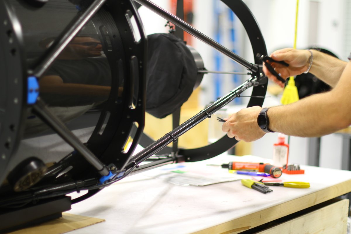 PWInstruments's tweet photo. Hands on! 🤝
At PlaneWave, it's the little things that make a big difference. Our team pours passion and expertise into every step—calibrating, assembling, and fine-tuning—bringing you telescopes built to explore the universe flawlessly.✨
#PlaneWave #BehindTheScenes https://t.co/ZdeB8UYmcO