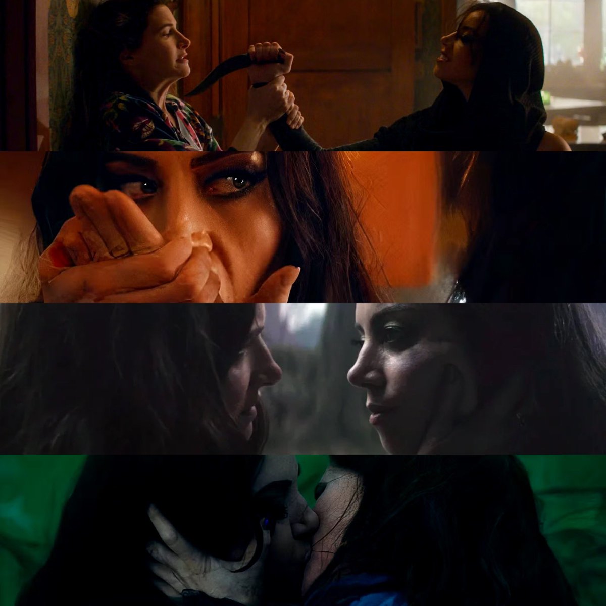 TashaCMarchini's tweet photo. Agatha All Along DID NOT USE THE BURY YOUR GAYS TROPE! And here’s why: the relationship between Agatha and Rio was never supposed to have a happy ending. They had a history that was evident throughout the show, one of intensity, passion and love! https://t.co/vlA0hfePsb