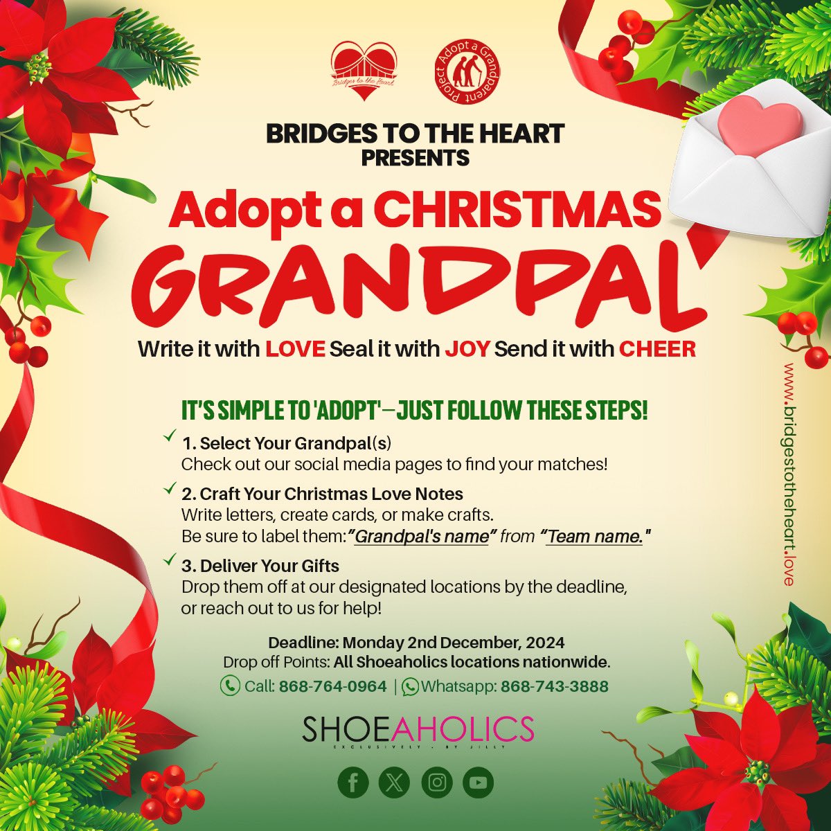 _TeamBridges's tweet photo. Ready? Set. Write!🎄📝 ❤️
➡️ meet your 2024 grandpals🥺
 
Check us out on IG and FB for more details @bridgestotheheart 🫶🏽 https://t.co/OZ1yAy58vf