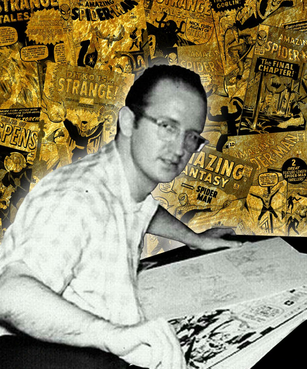 Happy Comic Book Birthday to the legendary  Steve Ditko, co-creator of Spider-Man and Doctor Strange, was born November 2, 1927