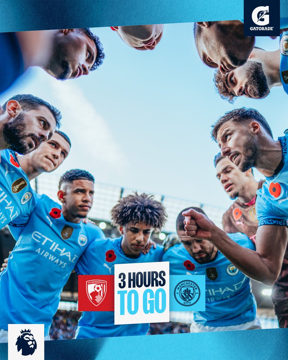 ManCity's tweet photo. Approaching kick-off! ⏳😤

#ManCity | @Gatorade https://t.co/8ldGNBzVxf