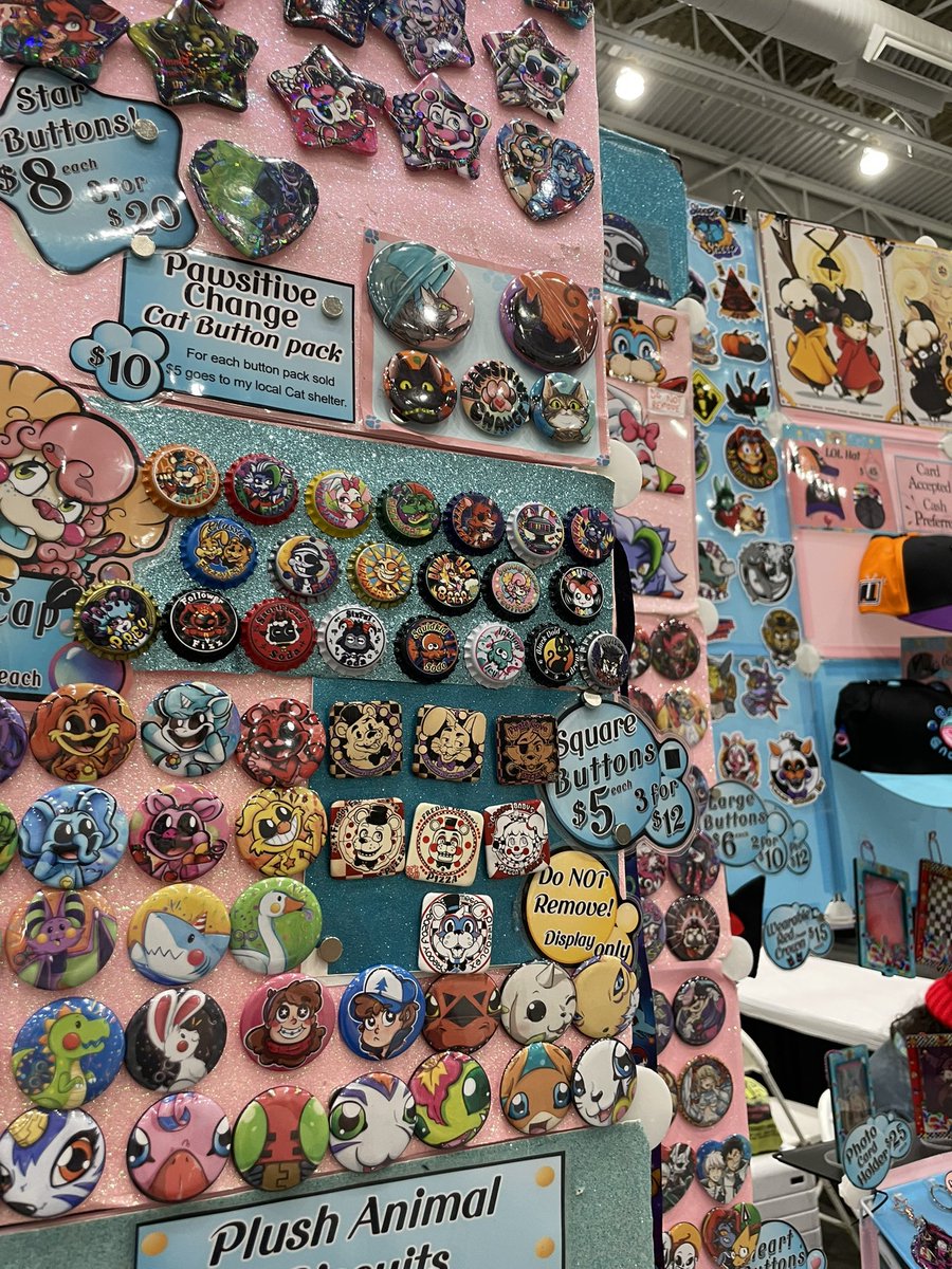 TheBubblySheep's tweet photo. All set up at Nekocon with @chupakaibra come find us at table 52 in AA https://t.co/PWCRDyuMiU