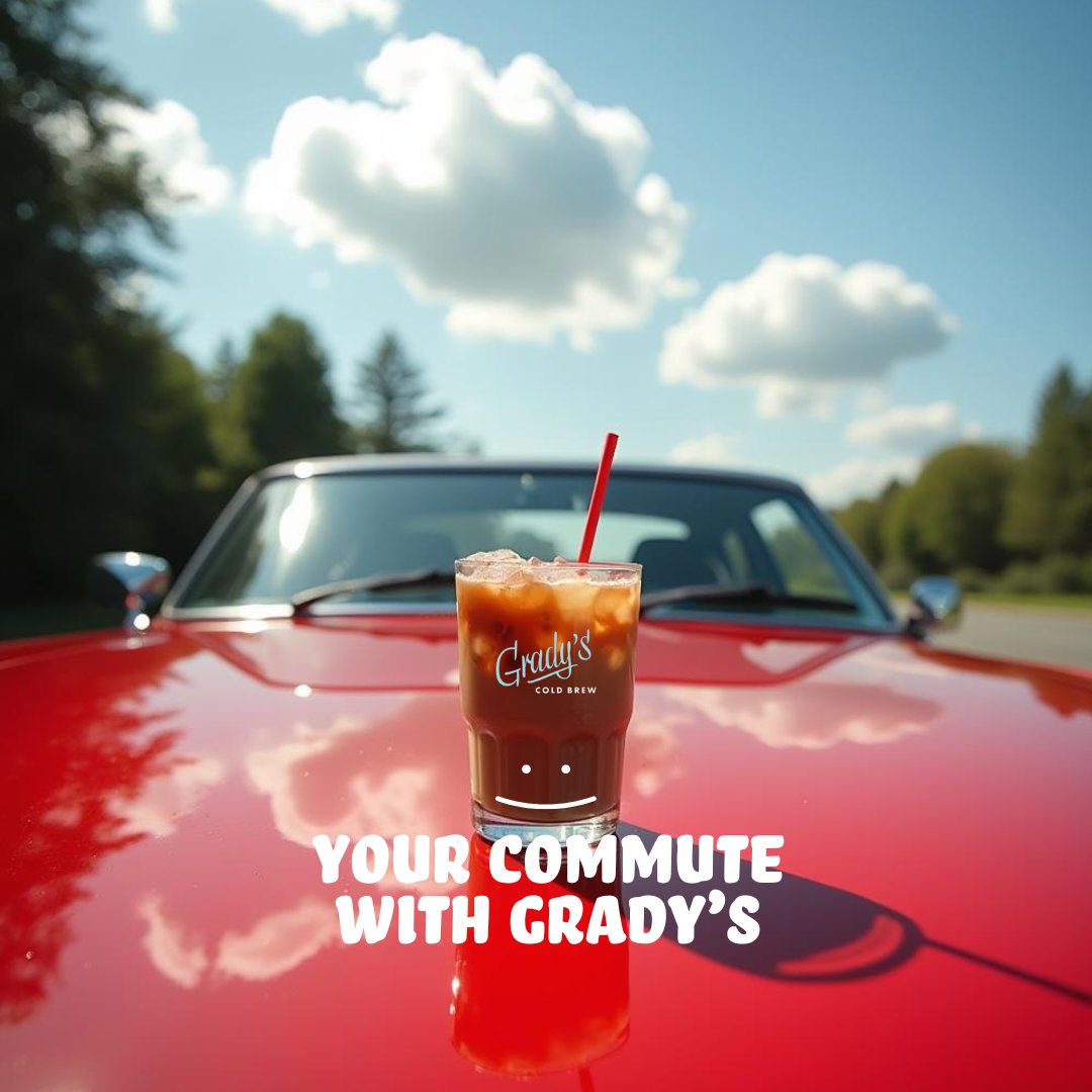 It's morning. 

You're still wrapped in that warm, sleepy feeling. Your favorite to-go cup is waiting. You pour in some Grady's, add water or milk. Suddenly, you're ready to face the day.

Grady's is there. No fuss, no muss. Just smooth, delicious cold brew to keep you company.