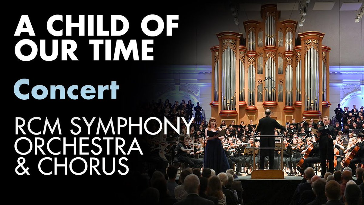 RCMLondon's tweet image. We’re looking forward to tonight’s livestreamed concert of RCM alumnus Michael Tippett’s A Child of Our Time, with the RCM Symphony Orchestra &amp;amp; Chorus conducted by Martyn Brabbins.

Tune in from 7.30pm: rcm.ac.uk/events/live #RCMLive