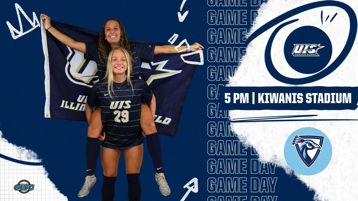 UISAthletics's tweet photo. 🚨 GAME DAY🚨

⭐ Senior Night - Recognition between games
👉 5 PM vs. Upper Iowa
📍 Kiwanis Stadium
🎟️ https://t.co/GESWM7JCT8
📊 https://t.co/HbLdOare1x
📺 https://t.co/w9Gfq4QxzN

@UISWSoccer | #ProtectThePrairie https://t.co/N7rFaZaXVN