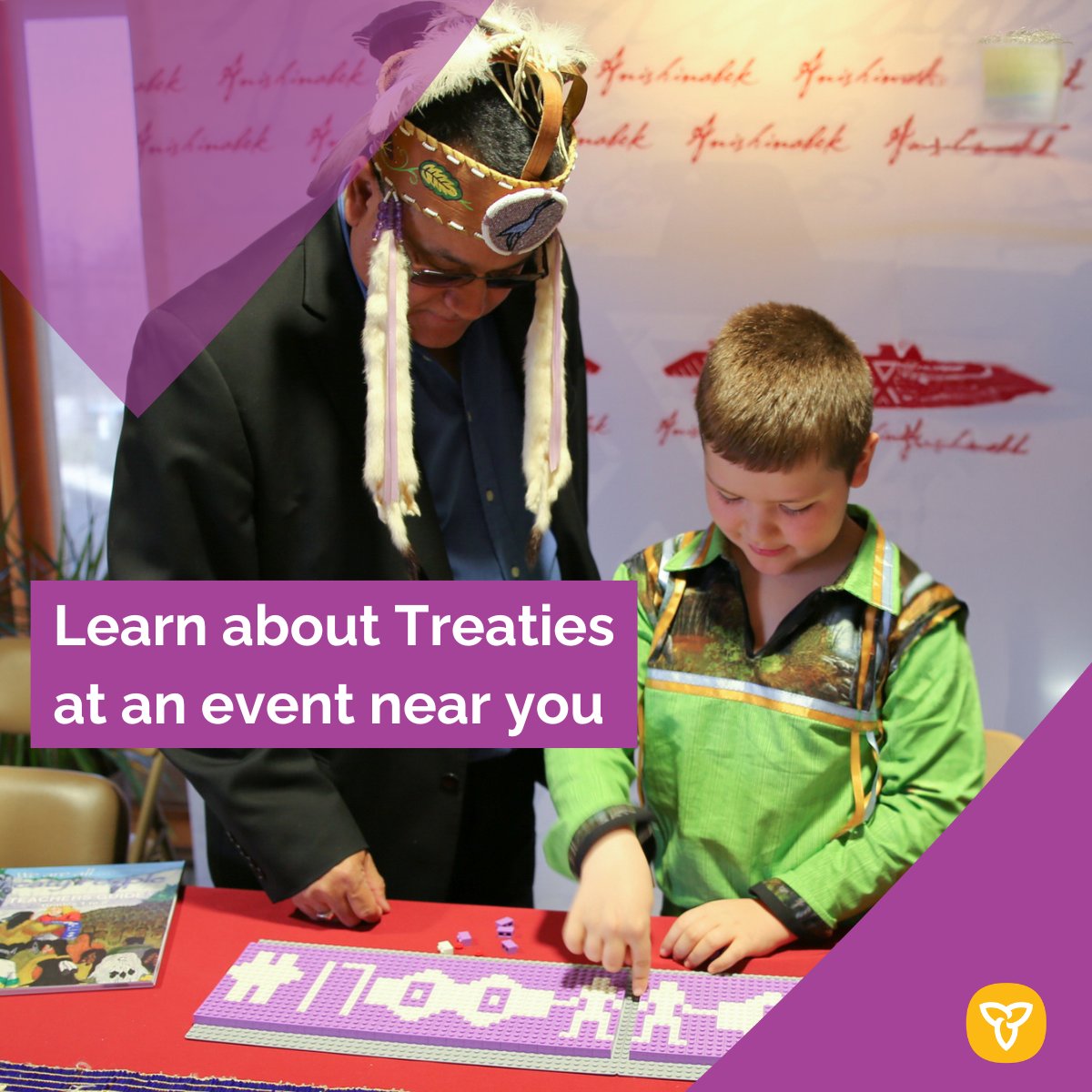 [1/2] Looking for events to attend during Treaties Recognition Week?

<a href="/ArchivesOntario/">Archives of Ontario</a> and <a href="/torontolibrary/">Toronto Public Library</a> are hosting a viewing of an original copy of the James Bay Treaty (Treaty 9) on November 4!

Find more info and other events near you: ontario.ca/page/treaties-…