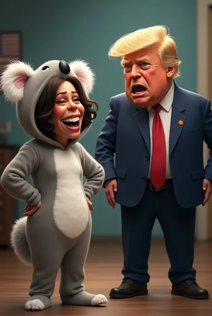 Puff_Grinchy's tweet photo. @realXanderXjork that's why Kamala will win... #Kamalakoala https://t.co/VF31uEdqpG