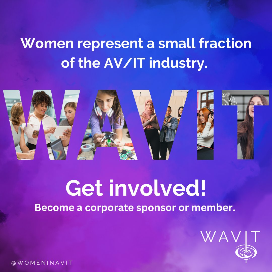 rAVePubs's tweet photo. Join #WAVIT as a corporate sponsor and help create pathways for women in AV and IT. Network, innovate and make a difference. Learn more about WAVIT here:  https://t.co/zo6w6si12P.  

@WomeninAVIT #AVtweeps #sponsored https://t.co/sNZzMJ8dgA