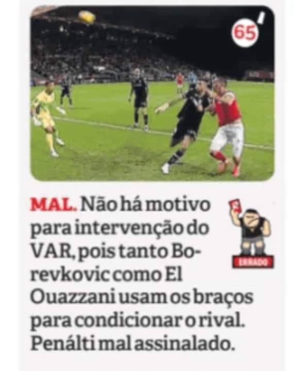 E mais uma vez….