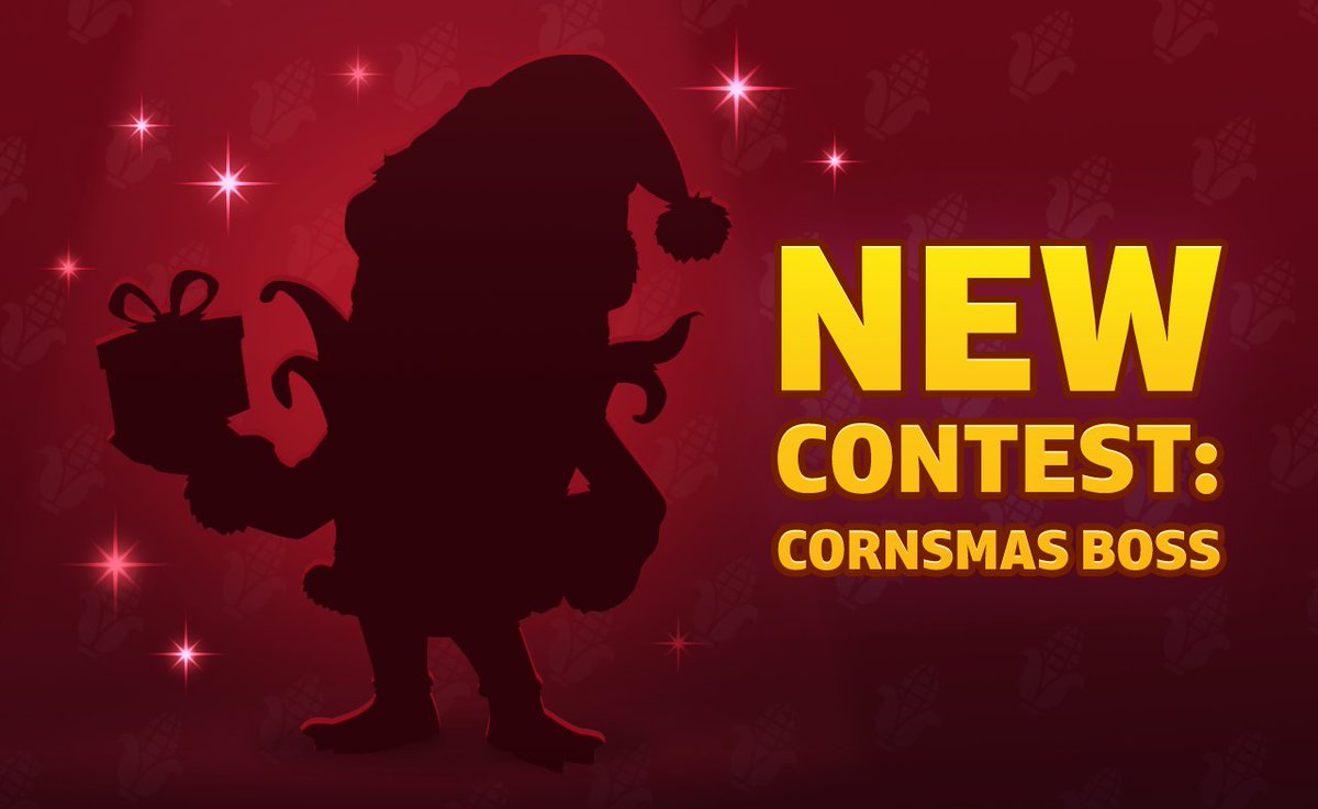 🌽 🎄 NEW CONTEST: CORNSMAS BOSS! ✨

Hey, Cornmunity! This Christmas, let’s join forces to create an epic new boss! 😎

🌽Unleash your creativity and submit your ideas for the Cornsmas Boss by Nov 14th here:  t.me/Cornstmas_cont…

And read the thread 👇