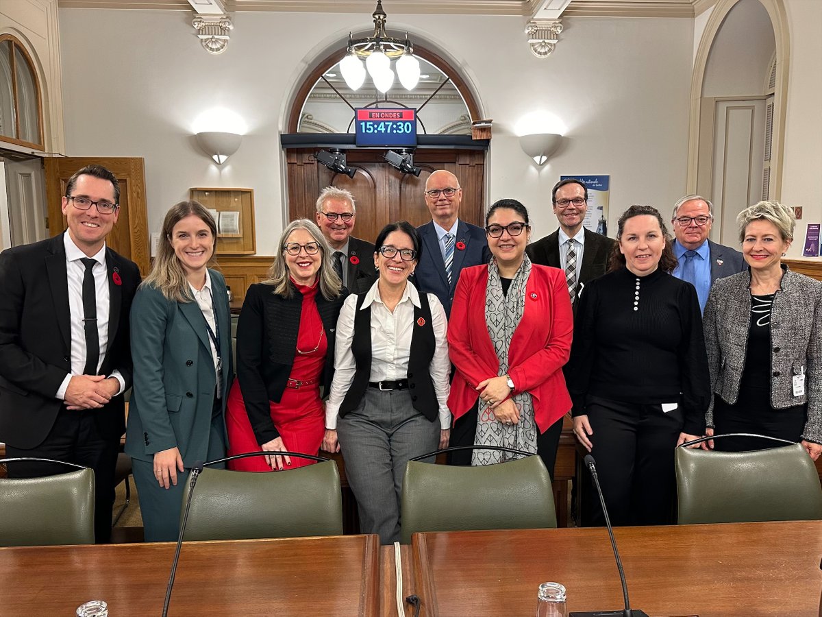 MarioAsselin's tweet photo. Avec mes collègues de la Commission des institutions, nous avons complété hier l'étude détaillée du #PL67 (Loi modifiant le Code des professions pour la modernisation du système professionnel et visant l’élargissement de certaines pratiques professionnelles dans le domaine de la santé et des services sociaux) sous l'habile leadership de @slebel19. Je remercie l'équipe de @TresorQc et de l'Office des professions du Québec pour son excellent travail! #AssNat