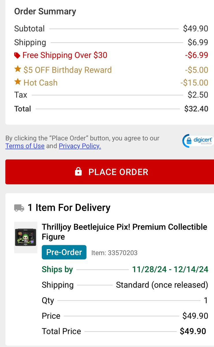 🤔Tempted just for the stacked discounts. #Thrilljoy #Collectibles #collectible #Beetlejuice