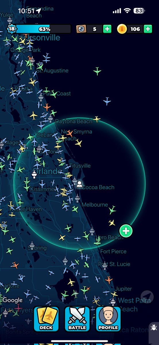 Beta testing the new game from Flightradar24. Looks really fun and promising 🎉