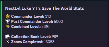 Past Commander Level 5000.
Can’t believe I made it this far