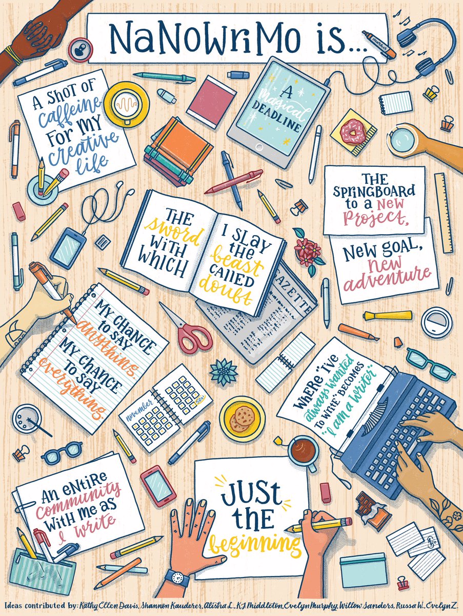 Este año intentaré participar en el #NaNoWriMo Si algun@ participáis, decidme para seguiros por allí 😊 #nanowrimo #nanowrimo2024