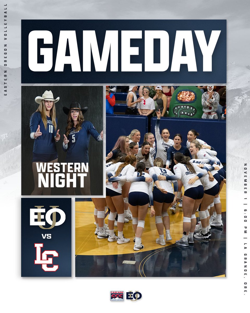 𝑮𝑨𝑴𝑬𝑫𝑨𝒀

🆚: Lewis-Clark State
⏰: 6:00 PM PT
📍: La Grande, Ore.
🖥: tinyurl.com/EOULIVE

#MountUp | #EOUvb