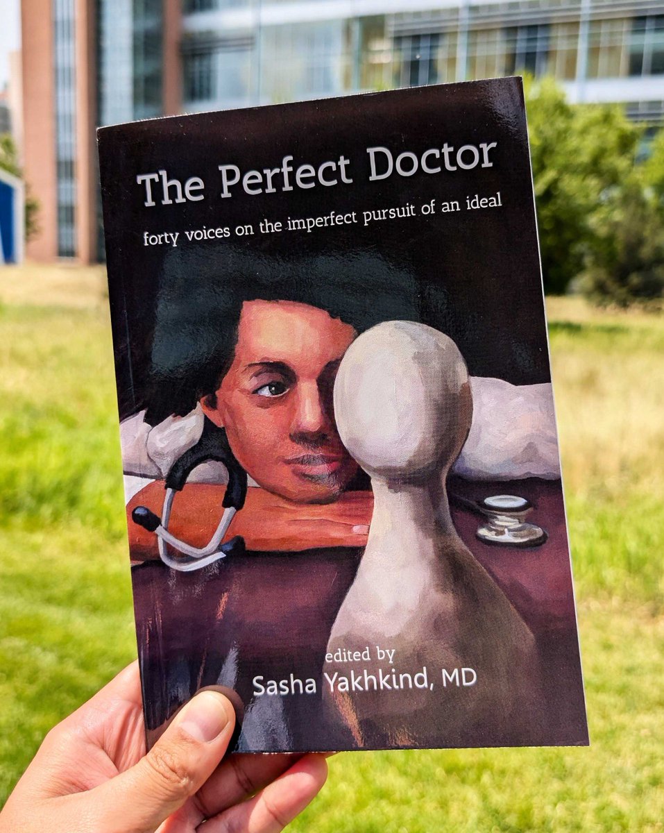 <a href="/Aleena_Paul/">Aleena Paul, MD, MBA, MSEd</a> <a href="/InTrainingDoc/">in-Training</a> <a href="/inHouseMag/">in-House</a> <a href="/MosaicinMed/">Mosaic in Medicine</a> <a href="/InterveneStream/">Intervene Upstream</a> <a href="/GoldFdtn/">Gold Foundation</a> @riagpal <a href="/MonishaVasa/">Monisha Vasa</a> <a href="/OMETinyHeartsMD/">OM Cox (Ezeoke), MD</a> Finally, our latest book, curated by neurocritical care physician Dr. <a href="/sashkind/">Sasha Yakhkind</a>, queries the imperfect pursuit of the 'perfect doctor' ideal through 40 essays by patients, trainees and physicians. #medhum buff.ly/3Uw3a0y