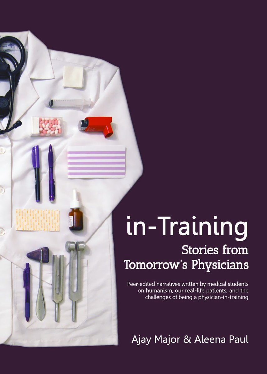 majorajay's tweet image. Our first book is a curated compendium of 102 peer-edited narratives published on @InTrainingDoc, developed in collaboration with @GoldFdtn. Each entry is accompanied by discussion questions and is designed as a #meded and #medhum resource guide. buff.ly/3NP7CDV