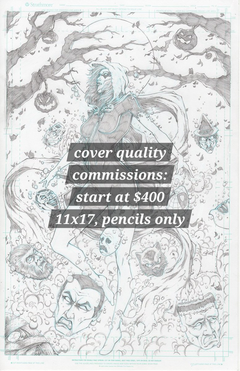 Commission list is open!  Please check out my Instagram post for all the details!
#comicart