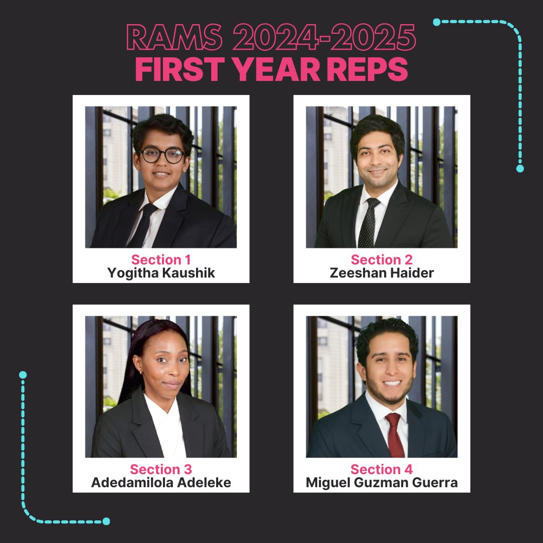 Rotman_RAMS's tweet image. Please welcome our first-year Full-Time MBA representatives🎉 We’re very excited to have you on board!