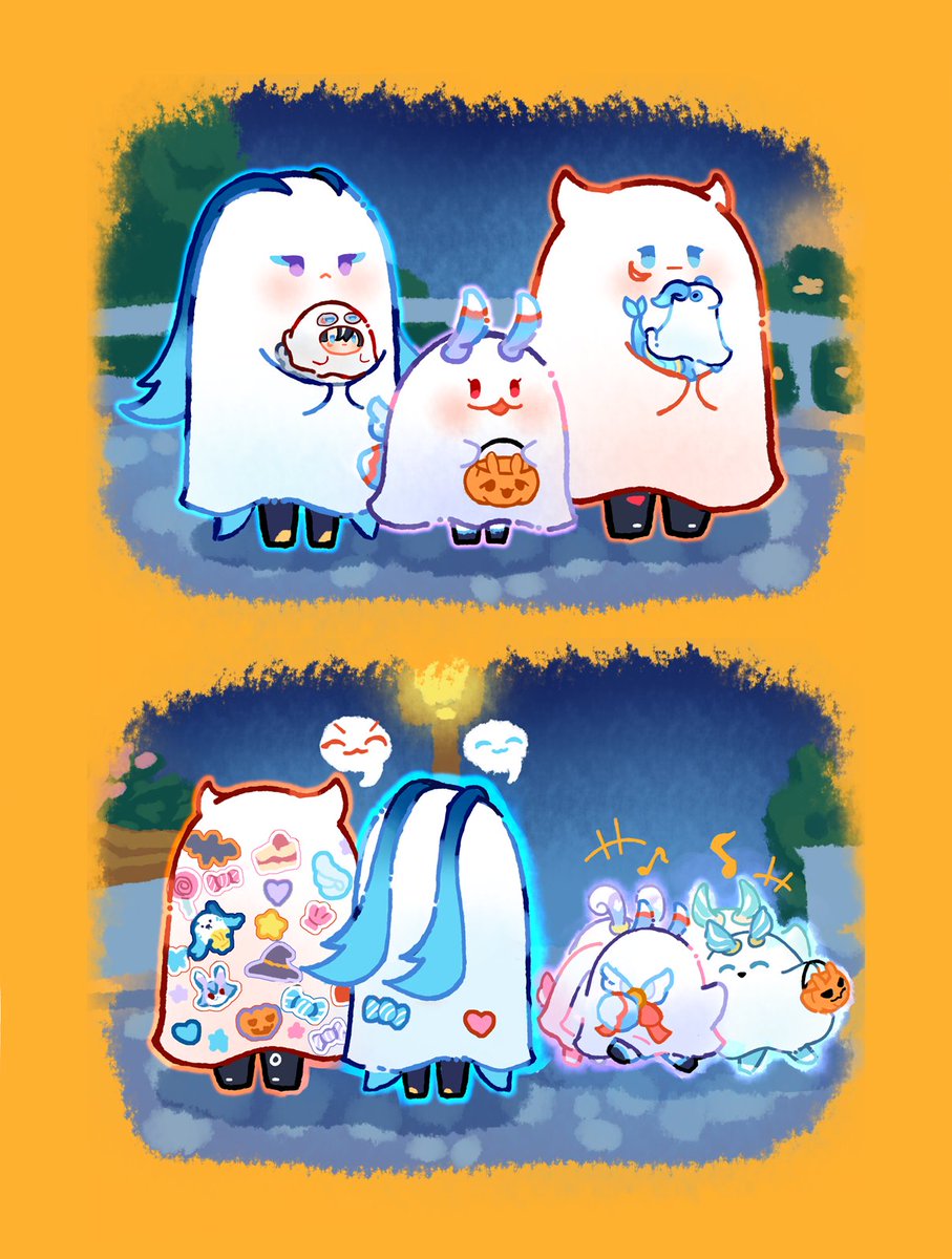 tsuisan49's tweet photo. 🍬🎃(shh, it's totally still halloween) ヌヴィリオ #neuvithesley https://t.co/9HuBhE4xB0