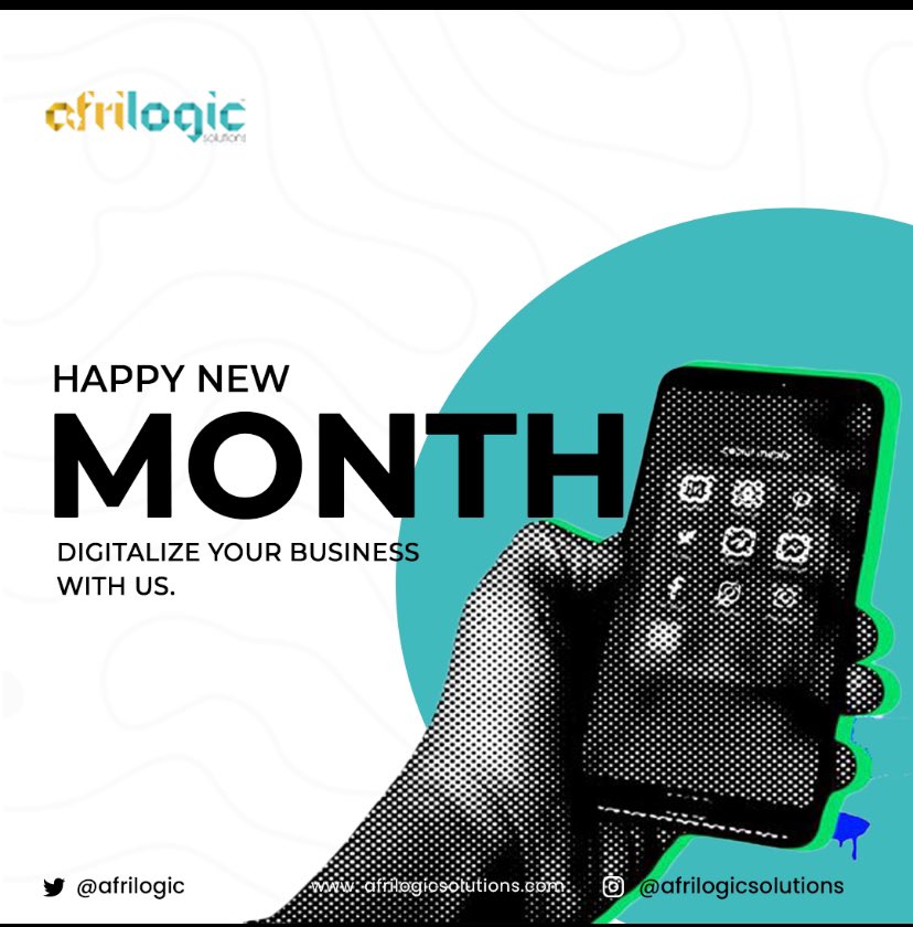 Cheers to a new month of innovation and success! 🚀 Let's make November a month of breakthroughs at Afrilogic Solutions. #TechForward #NewMonthNewGoals #afrilogicsolutions