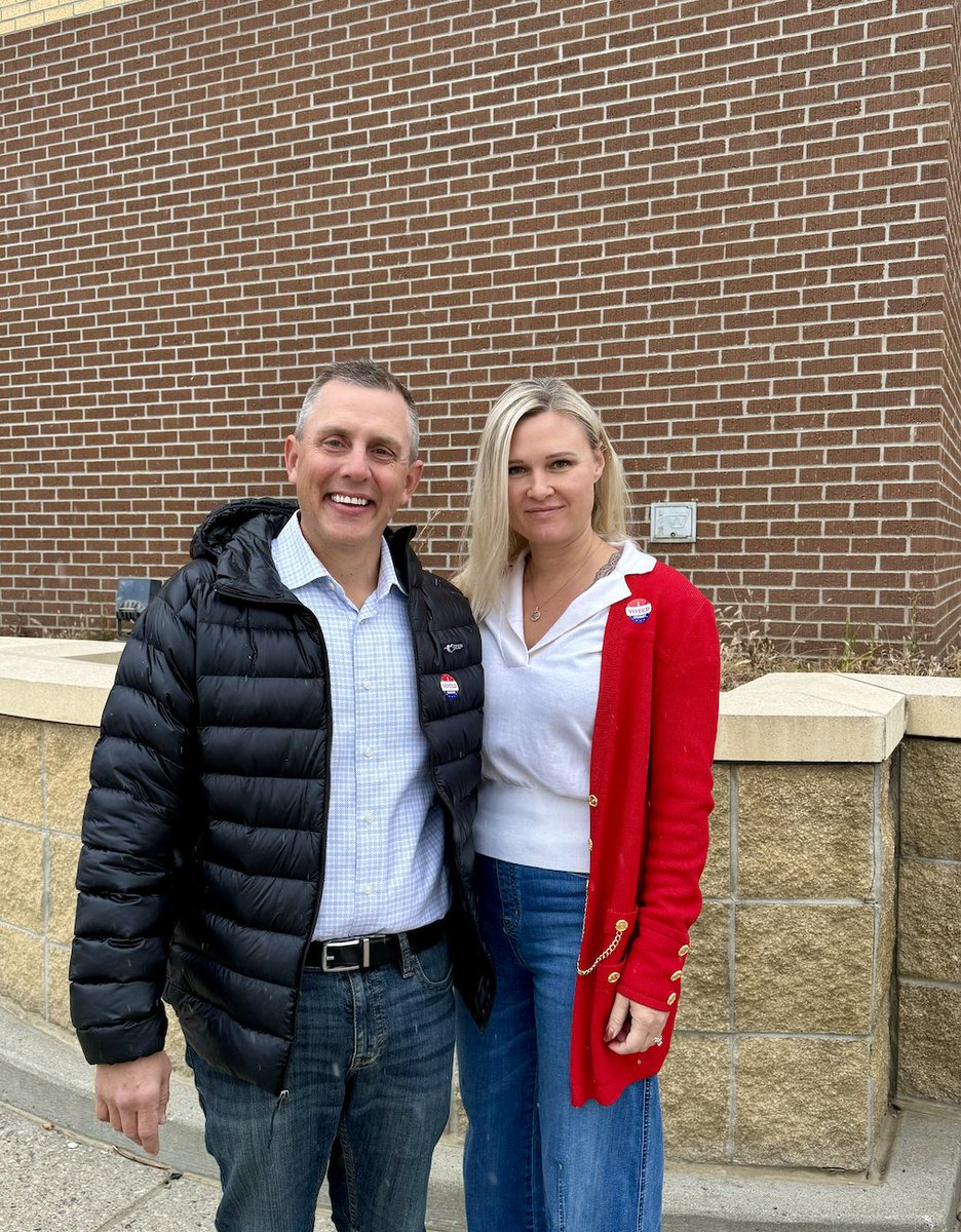 Kjersti and I voted this morning. It’s easy. It’s secure. Thank you to all the election volunteers. Now it’s your turn…
