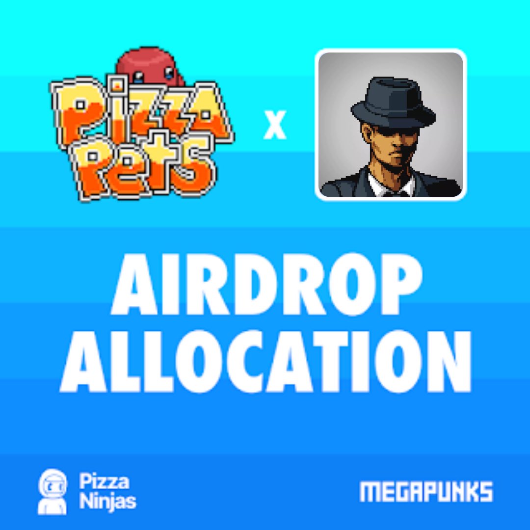 MobAlpha (@mobalphanft) on Twitter photo MobAlpha x Pizza Pets 🍕
We’ve secured an allocation for our community!
Thrilled to announce a collaboration with <a href="/Pizza_Ninjas/">Pizza Ninjas</a> & <a href="/MegaPunks_BTC/">MegaPunks</a> on their upcoming <a href="/Pizza_Pets/">Pizza Pets Game</a> airdrop. MobAlpha x Pizza Pets 🍕
We’ve secured an allocation for our community!
Thrilled to announce a collaboration with <a href="/Pizza_Ninjas/">Pizza Ninjas</a> & <a href="/MegaPunks_BTC/">MegaPunks</a> on their upcoming <a href="/Pizza_Pets/">Pizza Pets Game</a> airdrop.