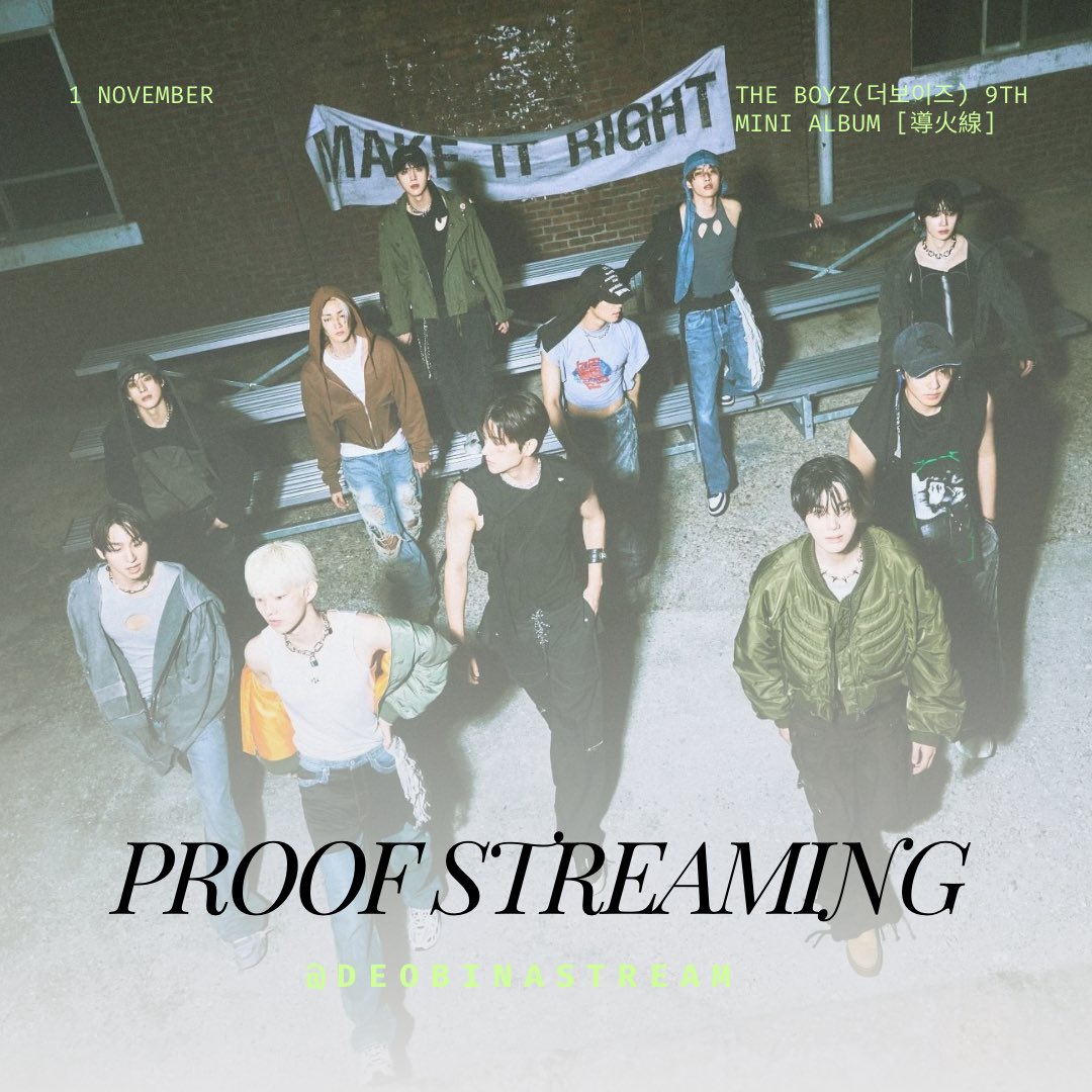 FLO Streaming Proof
by team <a href="/deobinastream/">TBZ INA Team 🇮🇩</a>

241101

#THEBOYZ #더보이즈
#導火線 #도화선 #TRIGGER