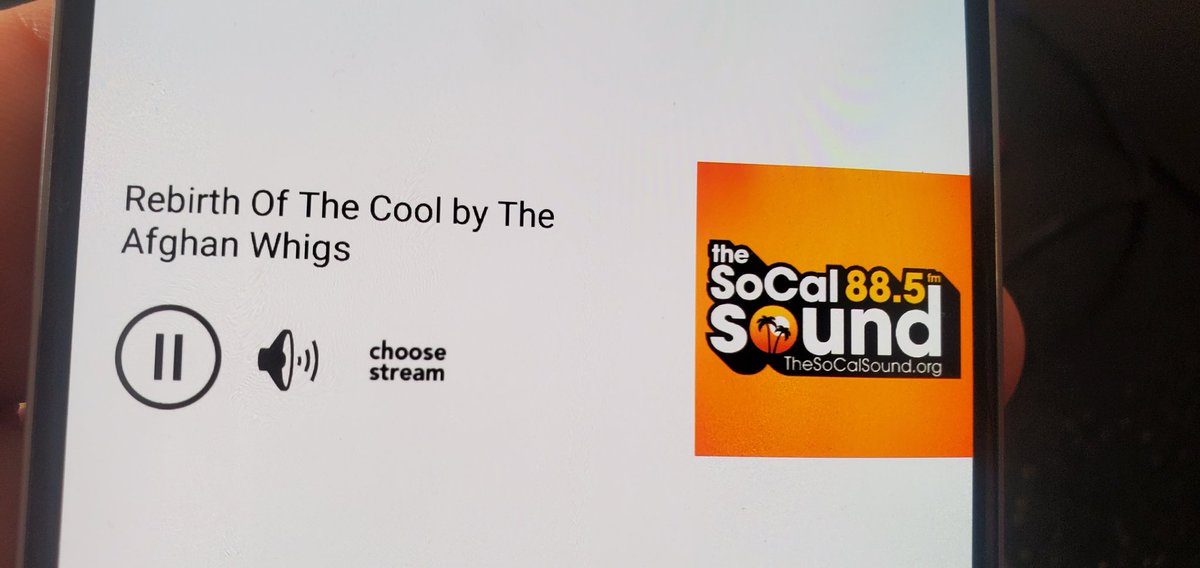 TomFrankowicz's tweet photo. @TheSoCalSound @theafghanwhigs @MrGregDulli 

Love hearing The Whigs on a Friday morning! https://t.co/DSlGvSvzCf