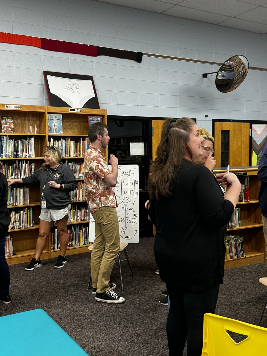 Great PD led by our <a href="/LISShines/">LIS Shines</a> staff! Thanks to Michele Tonge for working with our self contained program, and to Mr. Braynor, Ms. Kochis and Mrs. Hoschek for leading a session on Building Thinking classrooms!  #thinkingclassrooms #LTPSThisisUs <a href="/MissKochis/">Miss. Kochis</a>