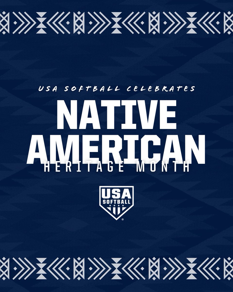 🌟 November is #NativeAmericanHeritageMonth! 

#USASoftball celebrates the rich ancestry, diverse cultures and traditions of Native Americans while honoring their significant historical contributions.