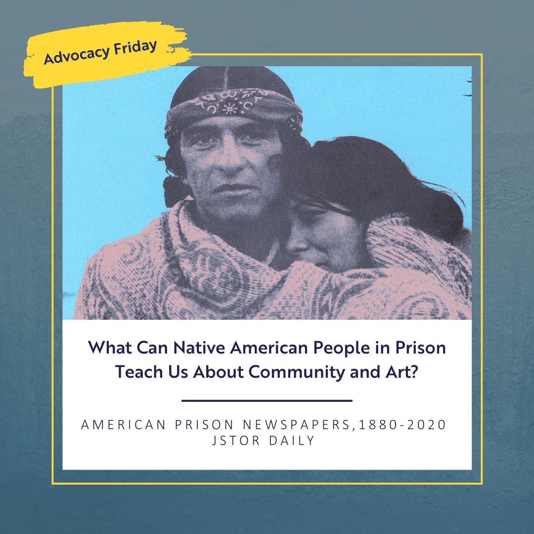 It’s #Advocacy Friday! Today’s article details how a Native American individual finds community and connection by celebrating his cultural heritage through art while incarcerated. 🔗 Read the article: loom.ly/4qAU6C8 #NativeAmericanHeritageMonth #Community #Art