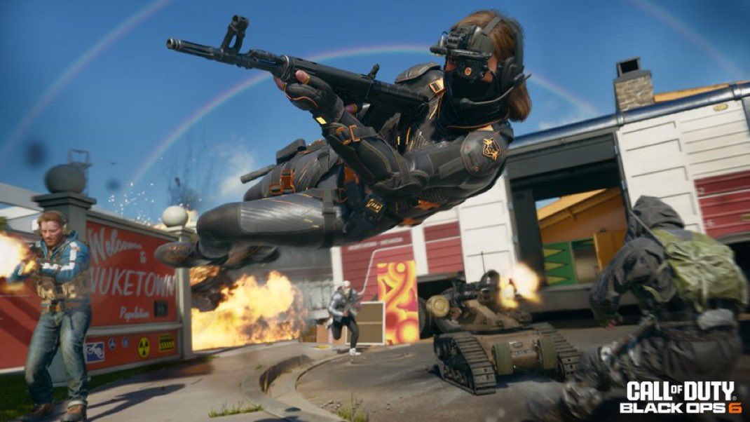 Twitsvoid's tweet image. Today’s the day folks, Nuketown 24/7 + 2XP weekend = I’m not going outside #BlackOps6