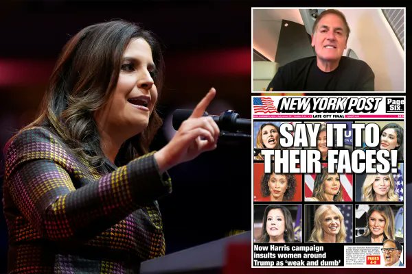 🇺🇸 Rep. Elise Stefanik:  Female Trump Supporters are “Strong, Intelligent Patriots”

<a href="/EliseStefanik/">Elise Stefanik</a> slams the “sexist smears” from Mark Cuban, stating that strong, intelligent women across America, from all sides and backgrounds, proudly support Trump.

She highlights Trump’s