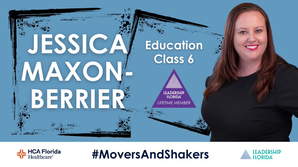 LeadershipFla's tweet image. #LifetimeMember Jessica Maxon-Berrier (#EducationClass6 #ClasSix, #CalusaRegion) was promoted to director, individual philanthropy at United Way Suncoast.

Sponsor: @HCAFLHealthcare #MoversAndShakers