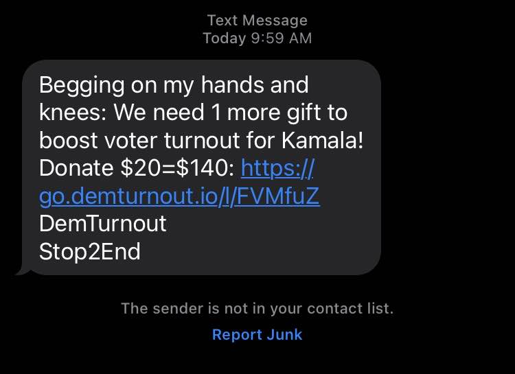 These texts are becoming comically desperate