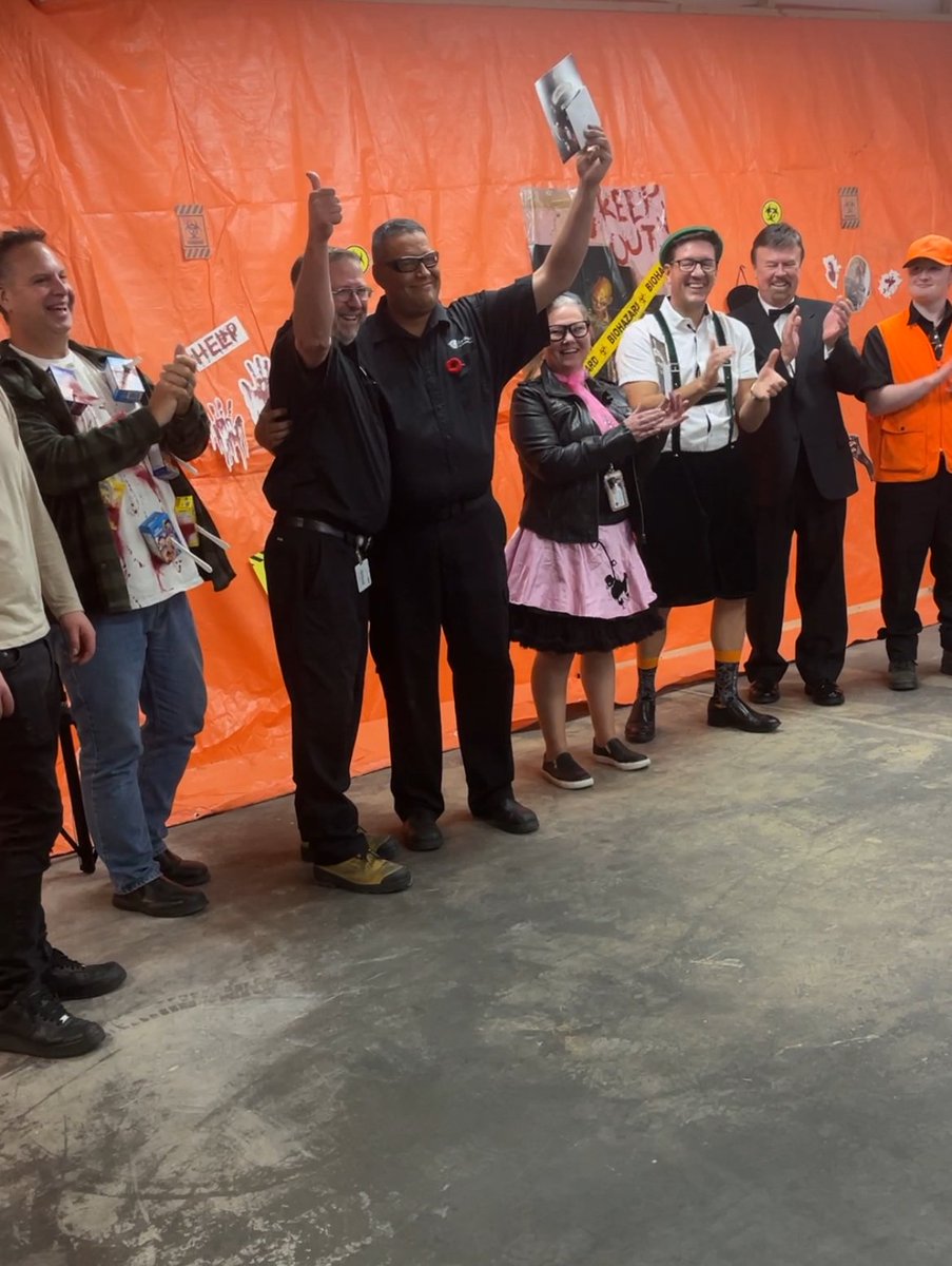 CavalierTool's tweet image. 🎃👻 Halloween Townhall Highlights! 👻🎃

Today’s Townhall brought our team together for a great mix of updates from management, a truly riveting costume contest (shoutout to the Winner Doug Two!), and some BBQ Smokies to kick off the afternoon.

#CavalierArmy #Halloween