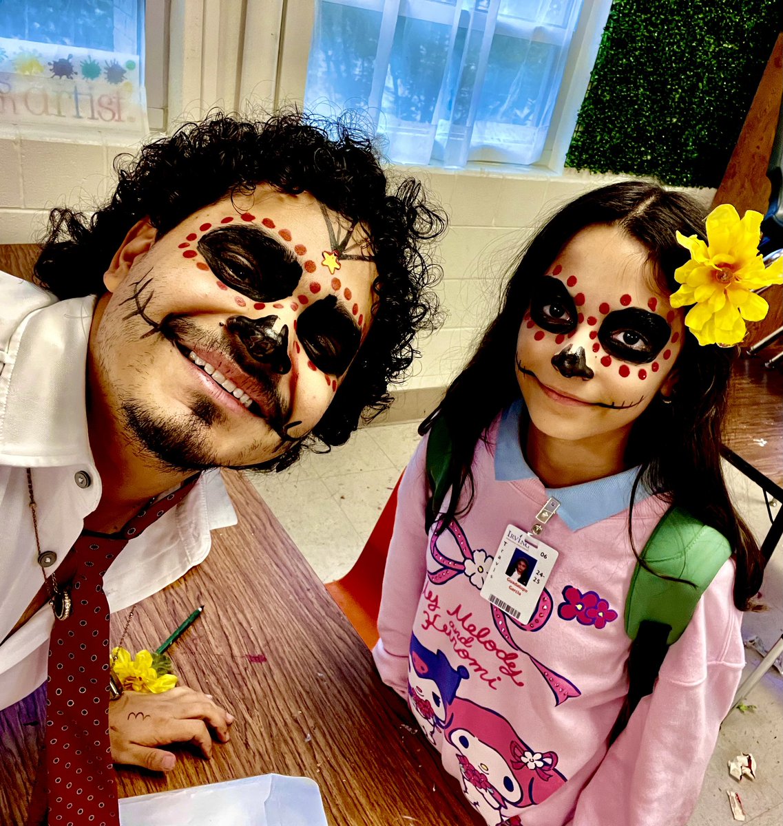 End of #RedRibbonWeek, 
#Halloween Week 
#DiaDeLosMuertos Week 
Check out some of the TMS Art Department #catrinas 
<a href="/TMSBobArts/">Travis MS BobArts</a> <a href="/TravisMSBobcats/">Travis Bobcats</a> <a href="/IrvingFineArts/">Irving ISD Fine Arts</a>