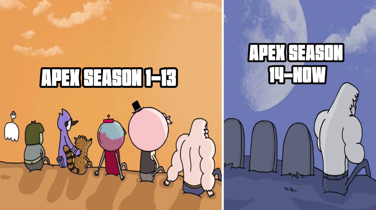 All my friends quitting <a href="/PlayApex/">Apex Legends</a> 🥲