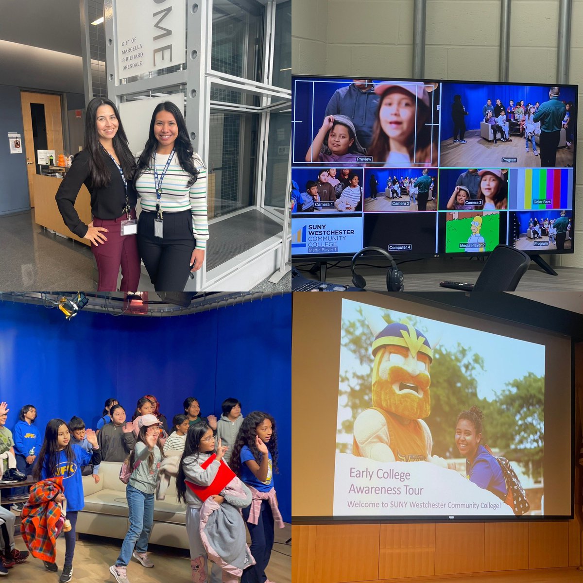 MaevaRich's tweet image. This week, over 300 of our 5th grade students went on an incredible early college awareness tour—and they rocked it! They explored radiology labs, toured an impressive industrial kitchen, and got an up-close look at the athletics facilities. From manufacturing and cybersecurity…