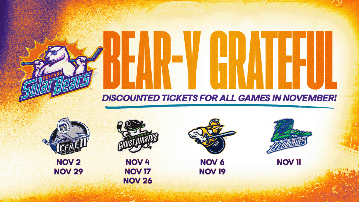 Orlando Solar Bears tweet media
