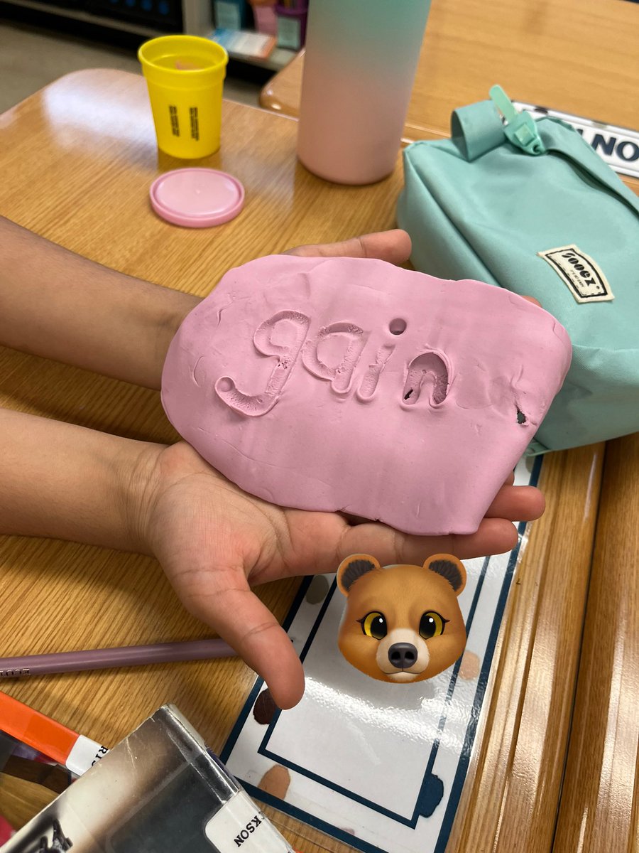 We love multisensory word study on a Friday!