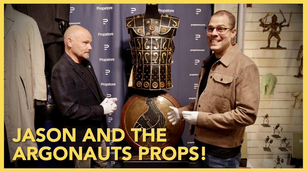 Two new hands on videos with <a href="/propstore_com/">Propstore</a> are live on our YouTube channel featuring The Good, the Bad and the Ugly + Jason and the Argonauts!
youtube.com/@thestuffdream…