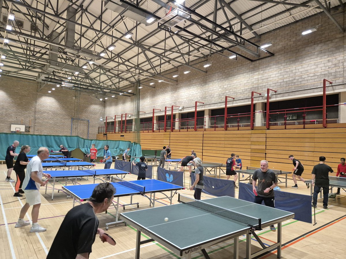 Club Night looking great tonight at Inverness Leisure, everyone practising well and enjoying their TT 🏓💪👍 <a href="/InvTennisSquash/">Inverness Tennis & Squash Club</a>