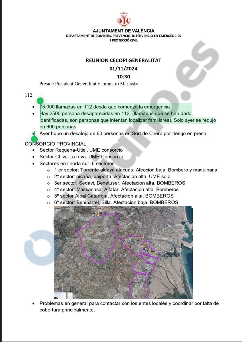 🔴 Nova MEGACAGADA de la Generalitat

1. <a href="/eldiarioes/">elDiario.es</a> diu que hi ha 1.900 desapareguts

2. La Generalitat envia un comunicat i diu que és fals i que cap document ho acredita

3. <a href="/eldiarioes/">elDiario.es</a> publica l'acta de la reunió dirigida per Mazón i Marlaska on es parla d'eixa xifra

#DANA