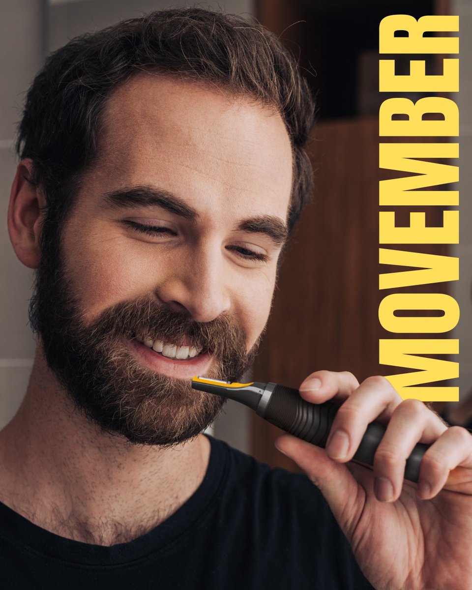 Movember is here! Ready to grow, shape, and show your support? 💪 

With the MicroTouch Titanium MAX, you’ve got all you need to keep your Movember ‘stache looking sharp. This month, let’s make every trim count for men’s health!